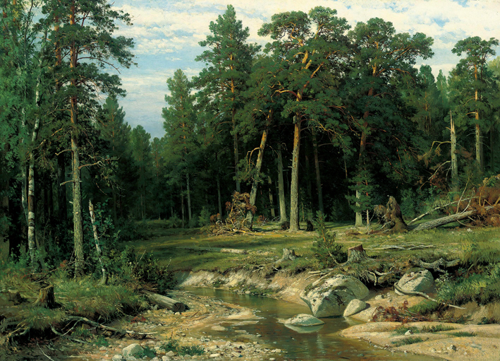  伊凡·伊凡诺维奇·希施金 Ivan I. Shishkin ——松树林